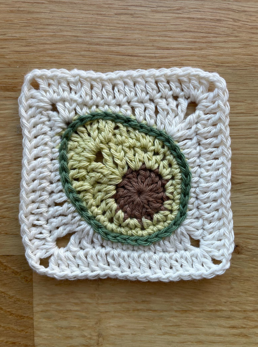 AVOCADO GRANNY SQUARE | pdf pattern in English