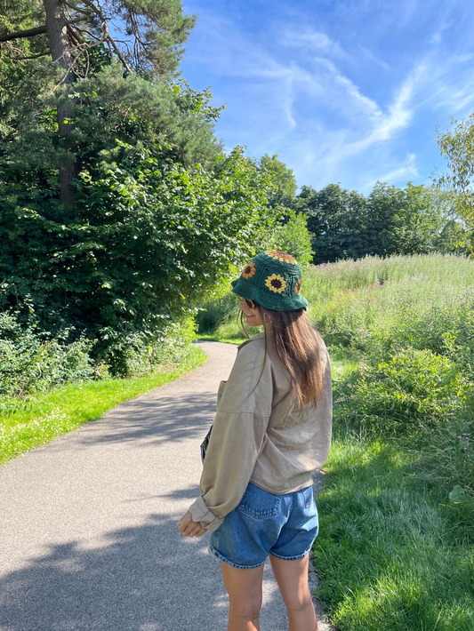CROCHET BUCKET HAT | pdf pattern in English