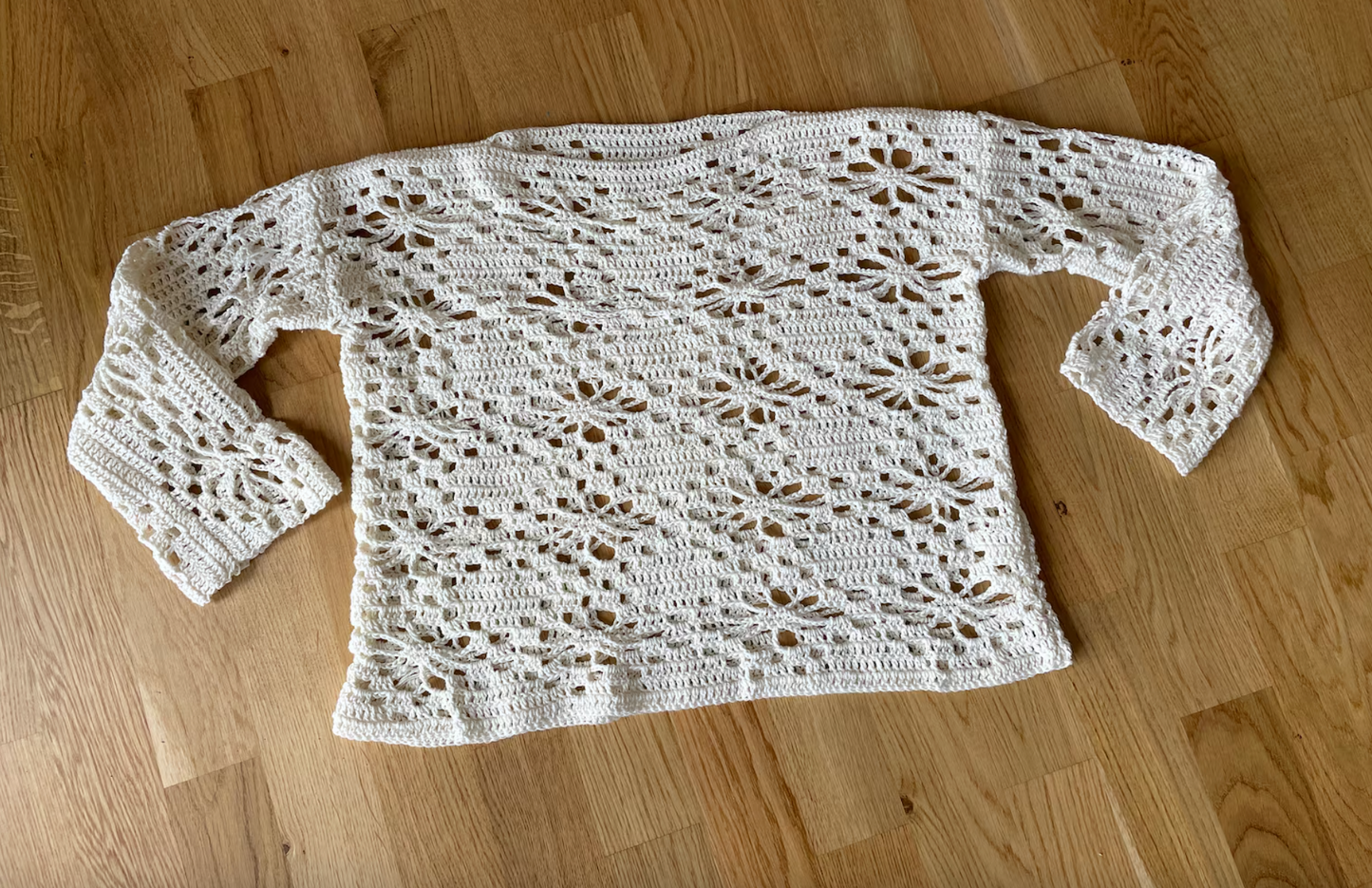 LACY FLOWER TOP | pdf pattern in English