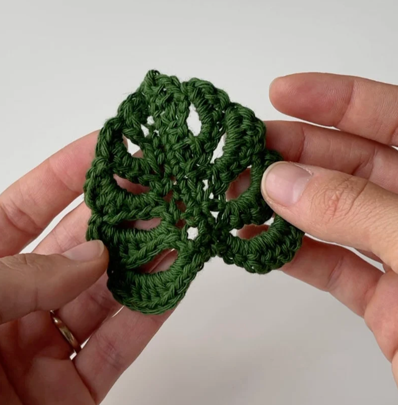 MONSTERA LEAF CROCHET | pdf pattern in English