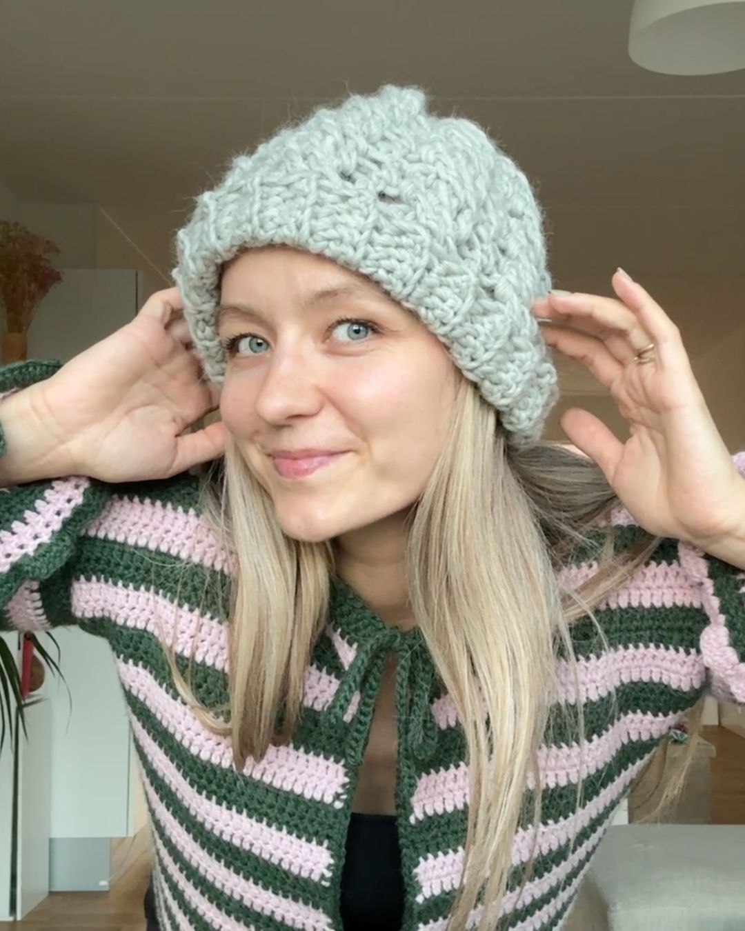 CHUNKY CABLE BEANIE | pdf pattern in English