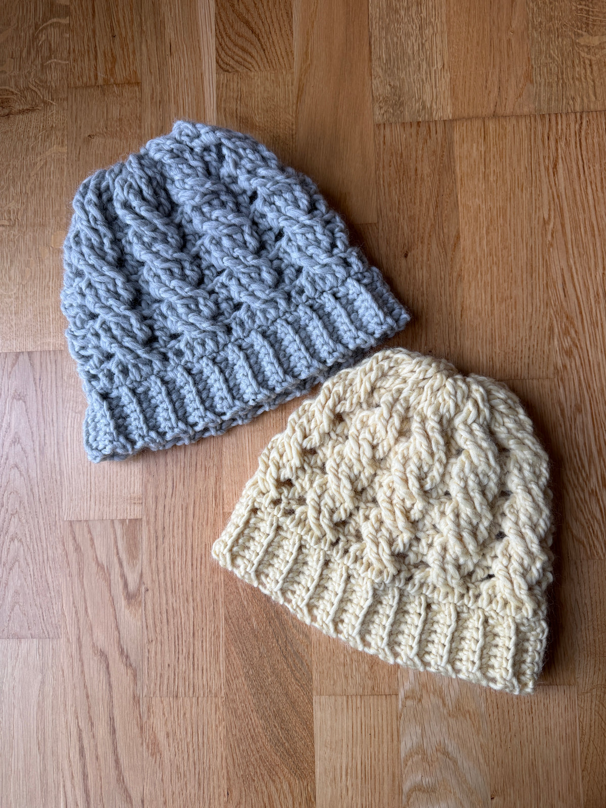 CHUNKY CABLE BEANIE | pdf pattern in English