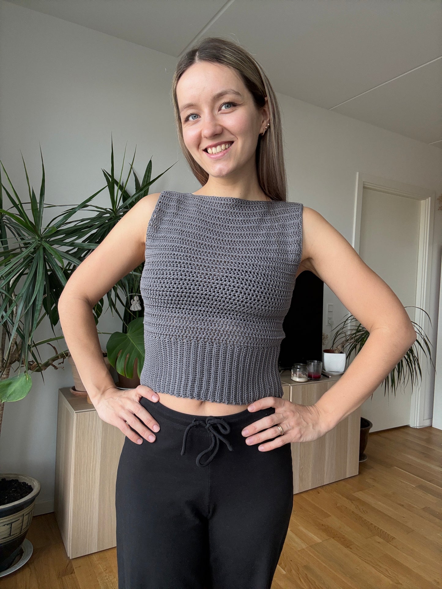 ATHENA TOP - crochet pdf pattern in English