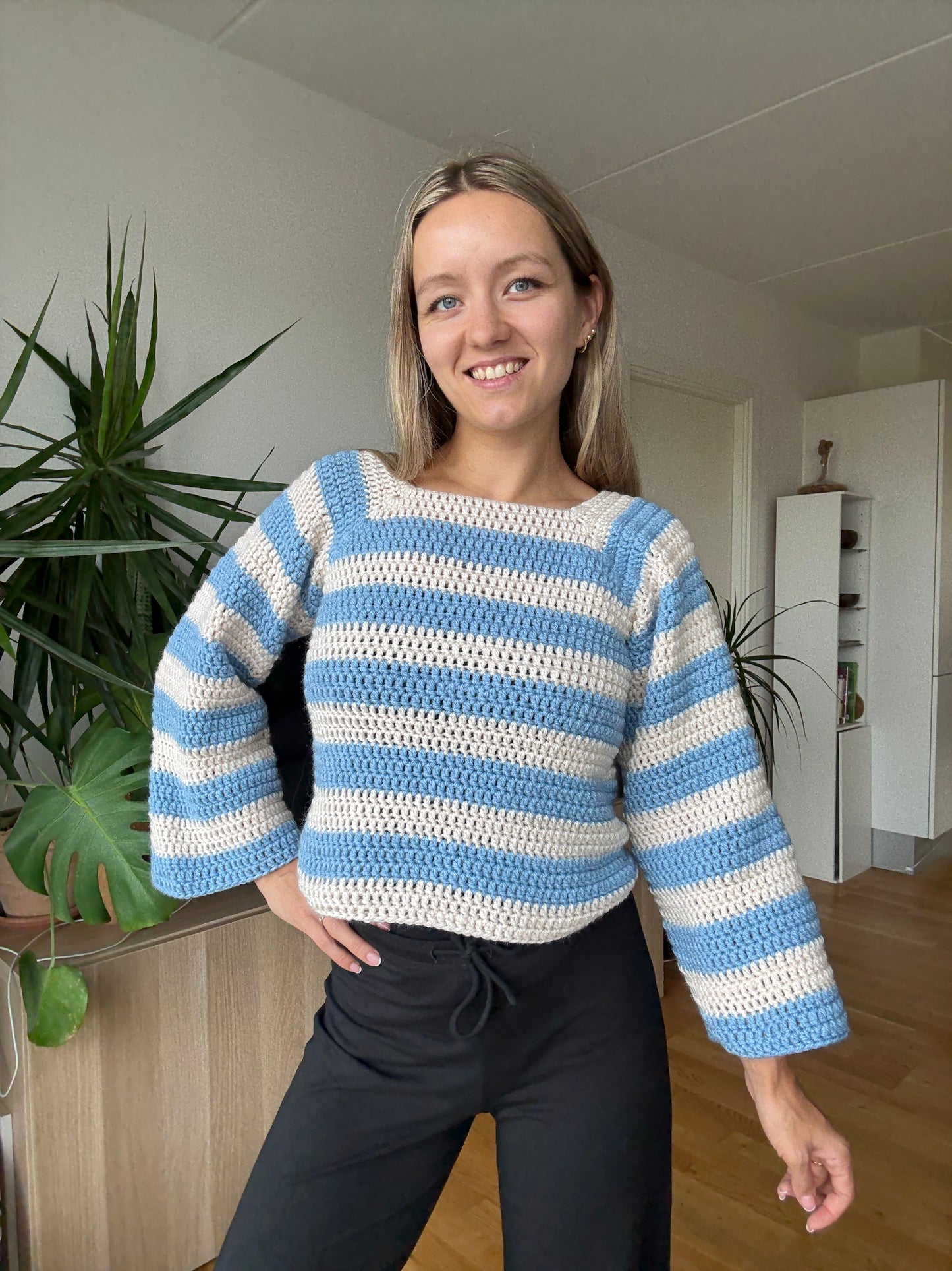 CROCHET RAGLAN SWEATER | beginner friendly pdf pattern in English