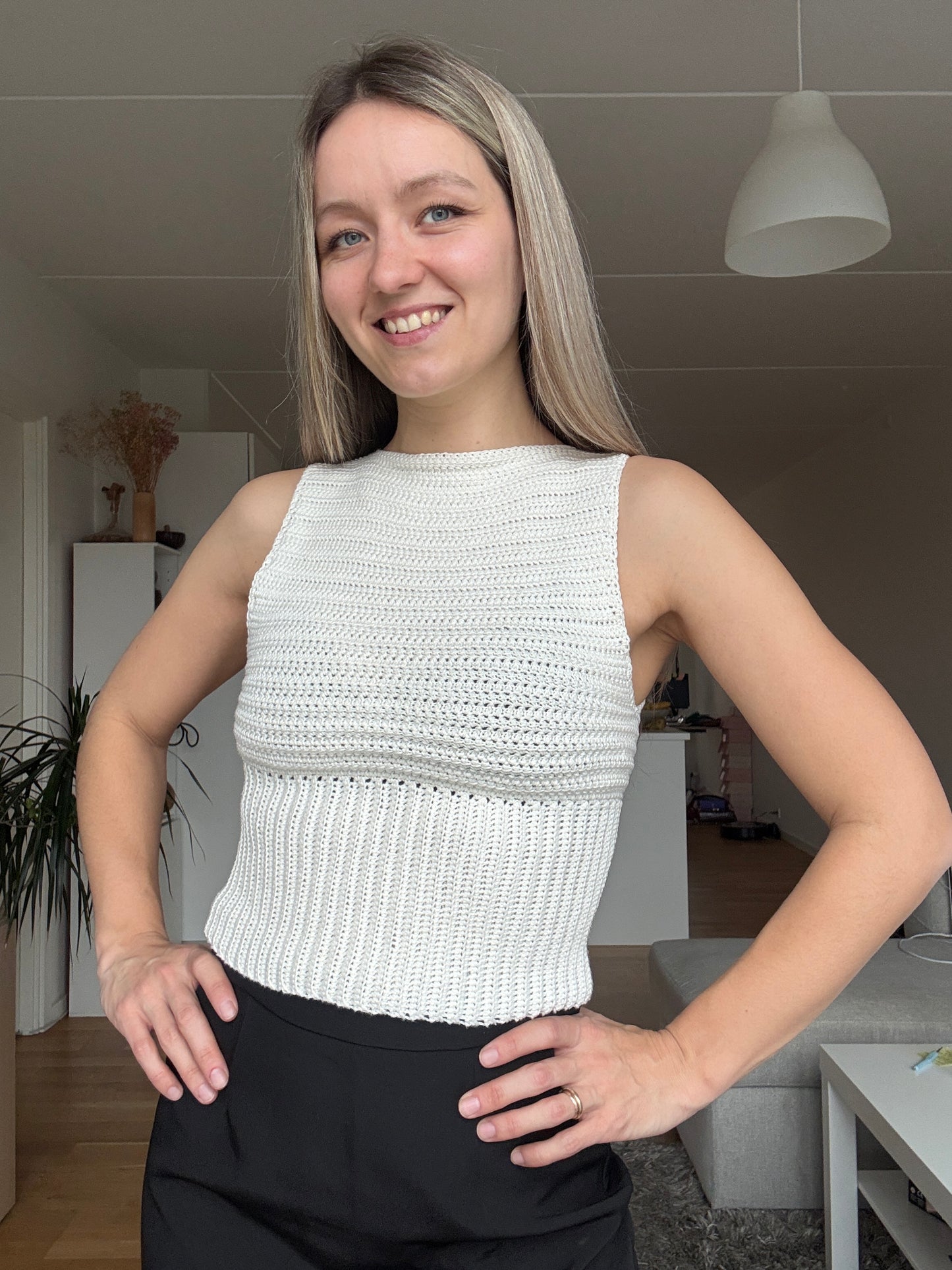 ATHENA TOP - crochet pdf pattern in English