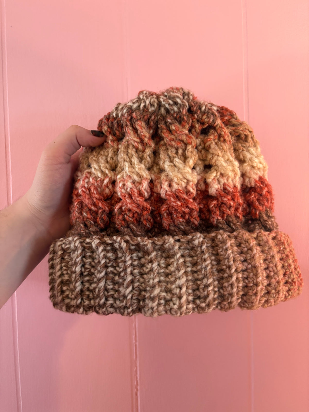 CHUNKY CABLE BEANIE | pdf pattern in English