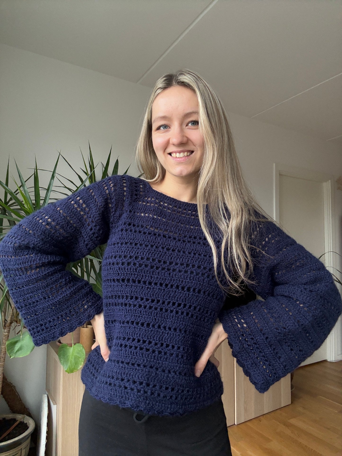 MULTI-STITCH CROCHET RAGLAN SWEATER | pdf pattern in English