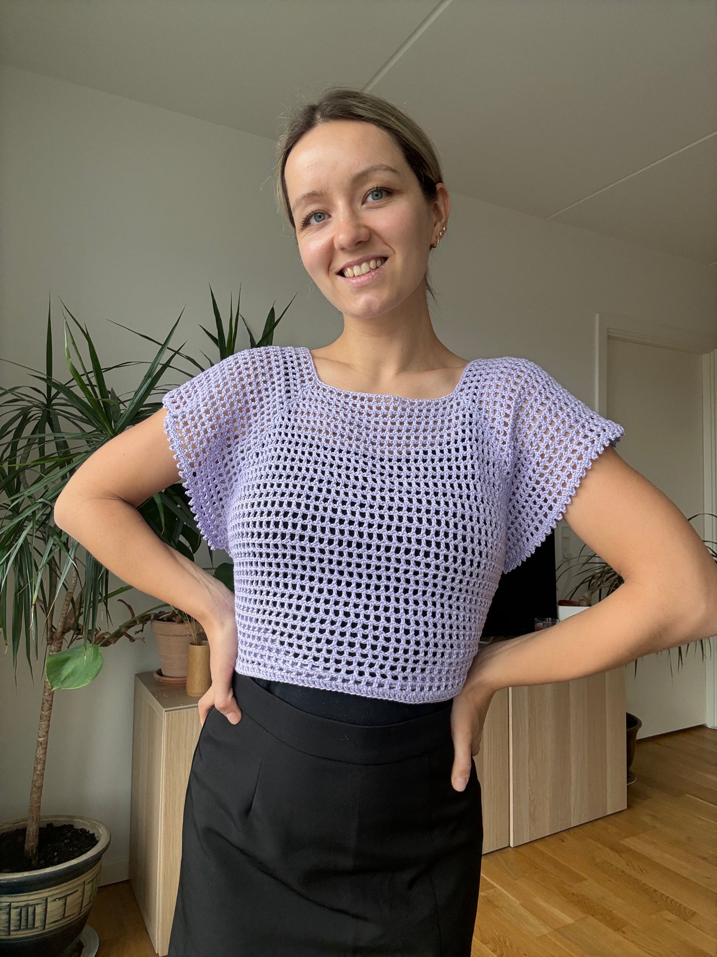 RAGLAN WRAP TOP | crochet pattern pdf
