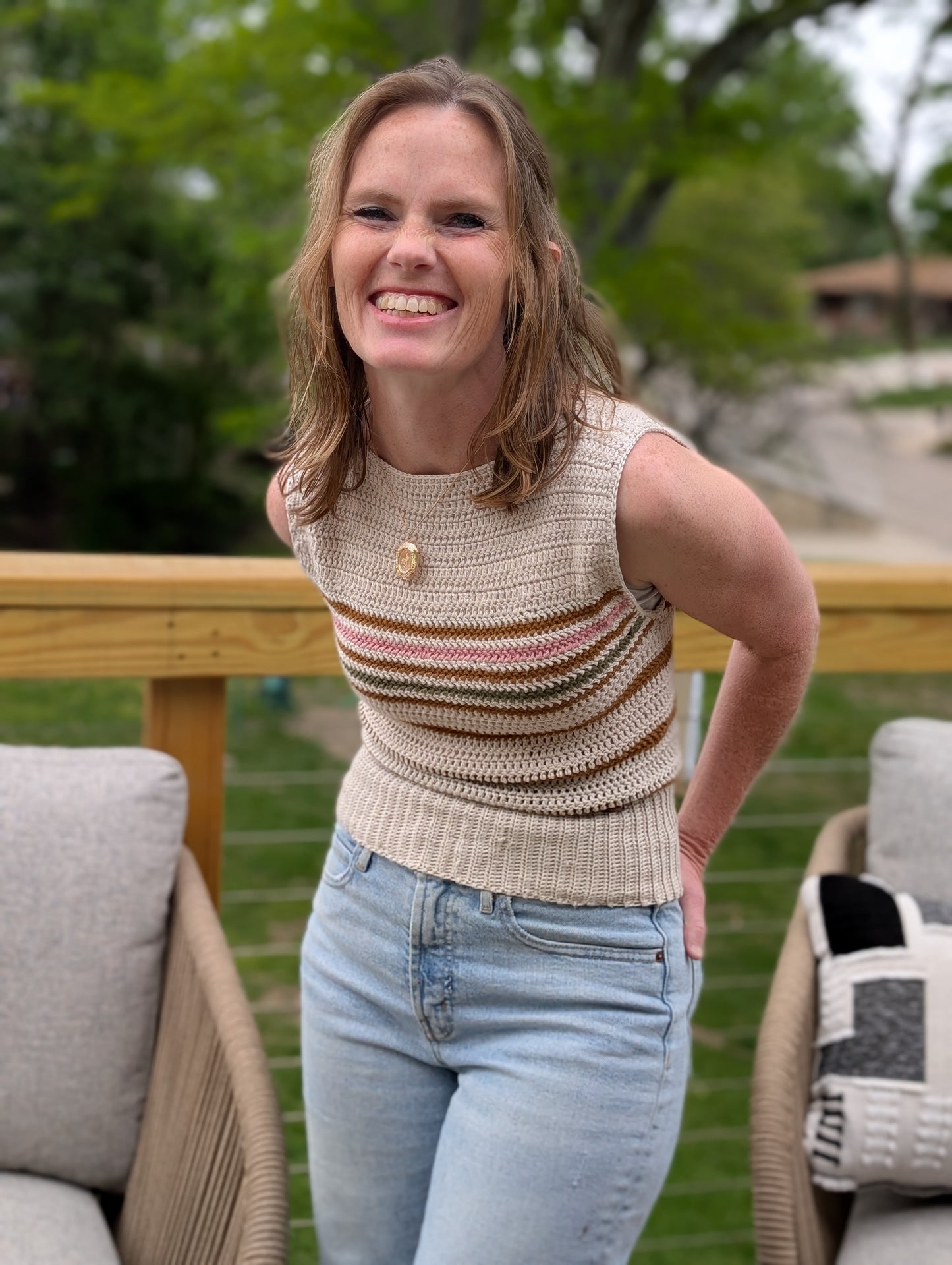 ATHENA TOP - crochet pdf pattern in English