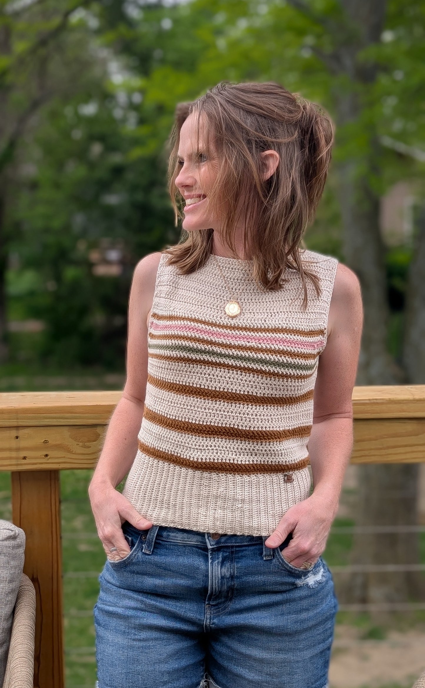ATHENA TOP - crochet pdf pattern in English