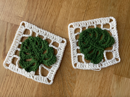 MONSTERA GRANNY SQUARE | pdf pattern in English