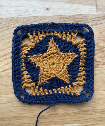 STAR GRANNY SQUARE | pdf pattern in English