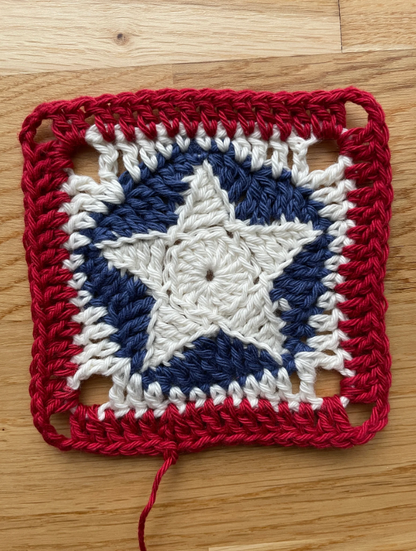 STAR GRANNY SQUARE | pdf pattern in English