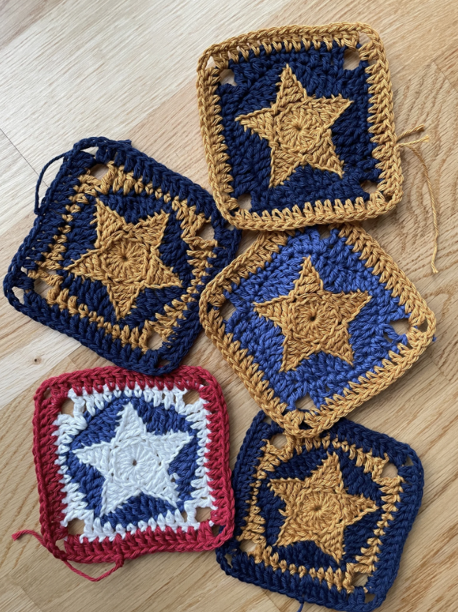 STAR GRANNY SQUARE | pdf pattern in English