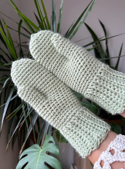 CROCHET MITTENS | pdf pattern in English