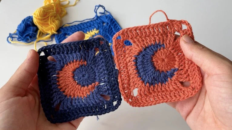 MOON GRANNY SQUARE | beginner-friendly PDF pattern in English