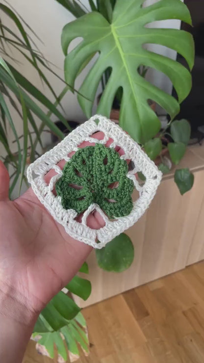 MONSTERA GRANNY SQUARE | pdf pattern in English