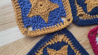 STAR GRANNY SQUARE | pdf pattern in English
